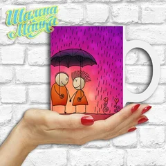 любовь, дождь